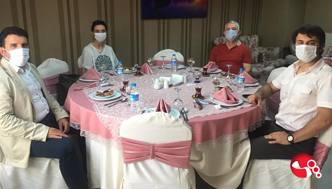 İlçe Başkanları istişare için bir araya geldi...