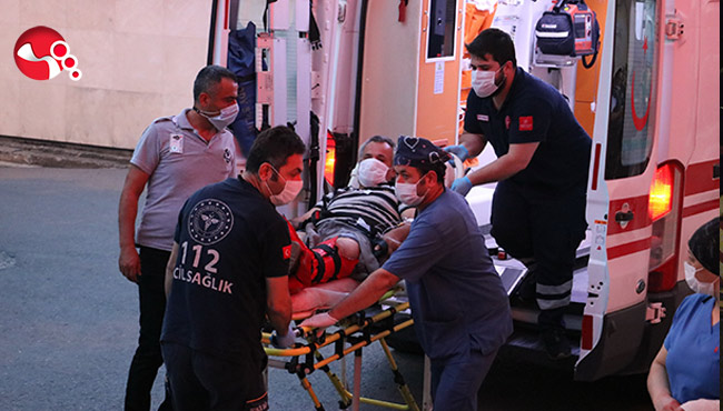 Silahlı saldırı... 1 yaralı...