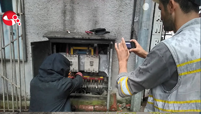 3 gündür elektrik panosundaydı...