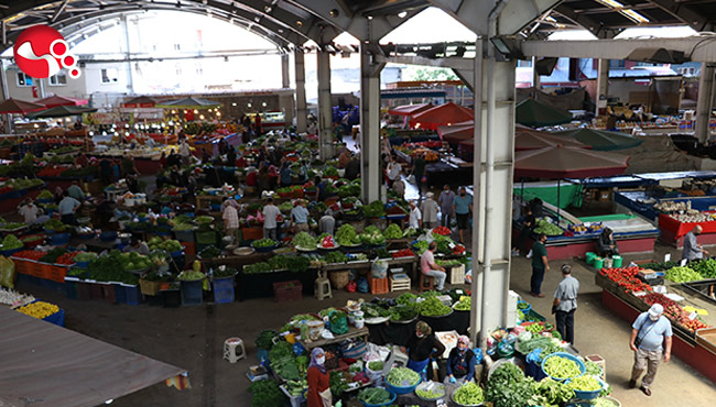 Halk Pazarı boş kaldı...