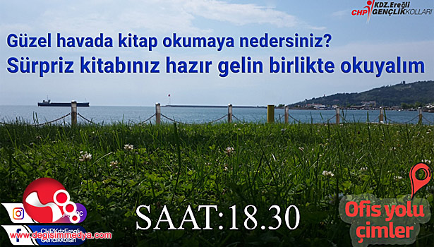 Sahilde kitap okumaya ne dersiniz…