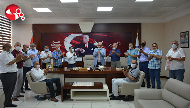 Muhtarlar, Posbıyık’ın Doğum Gününü kutladı...,