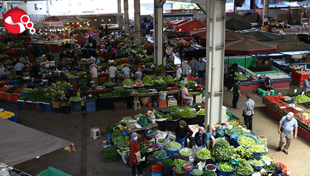 Halk Pazarı boş kaldı...