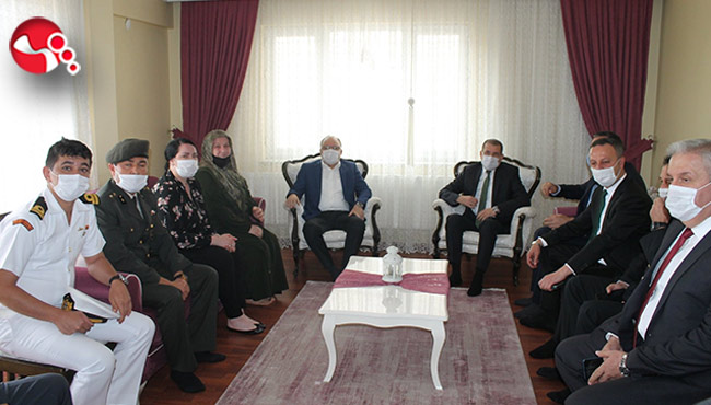 Şehit Ailesi ve Gaziler ziyaret edildi…