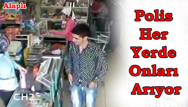 GÜVENLİK KAMERALARINA YAKALANDILAR