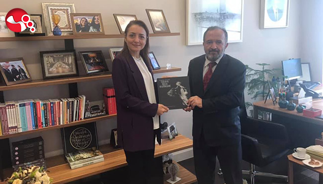 Rektör Çufalı’dan Başdanışman Oruç’a ziyaret…