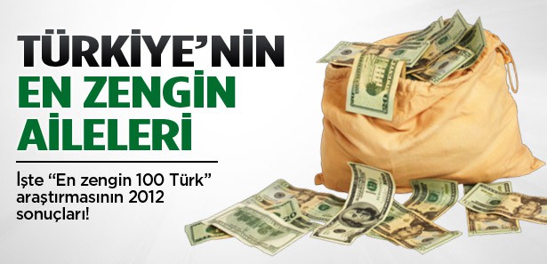 İşte Türkiye'nin en zengin aileleri