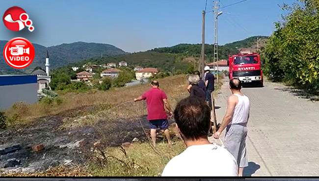 Hamzafakıhlı’da yangın...