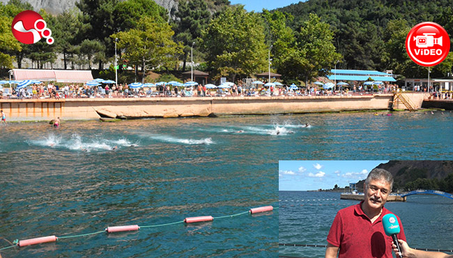 Bölgenin En Güvenli Plajı... Yoğun İlgi...