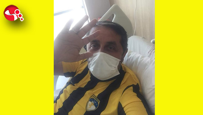 Korona virüse yakalanan gazeteci taburcu oldu