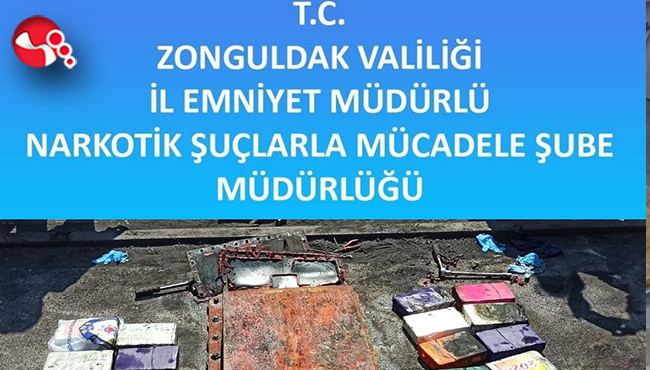 Gemiden uyuşturucu çıktı