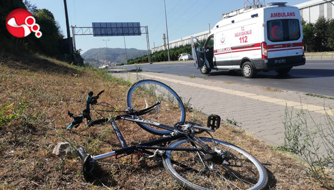 Cip ile Bisiklet çarpıştı!...