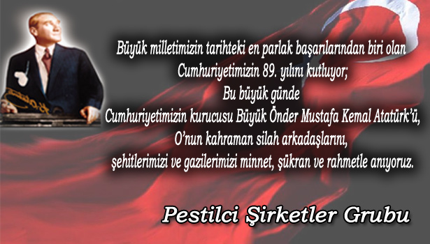 PESTİLCİ ŞİRKETLER GRUBUNUN BAYRAM MESAJLARI