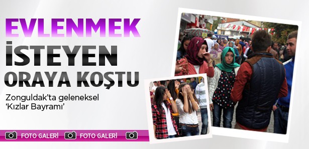 Alaplı'da kızların renkli bayramı