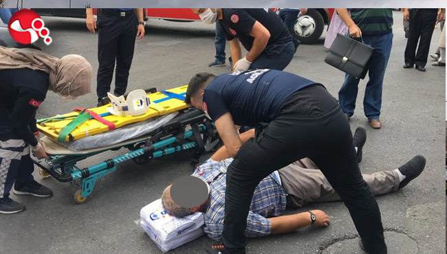 Yaya Geçidinde çarptı...