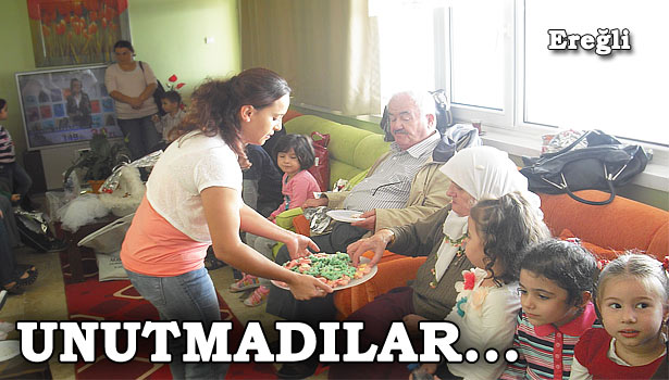 MİNİKLERDEN ANLAMLI ZİYLARET