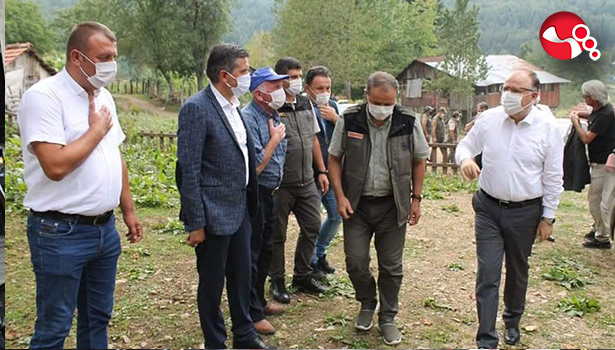 Vali Tutulmaz, Bölüklü Yaylası’ndaydı