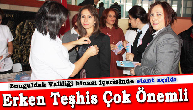 MEME KANSERİ BİLİNÇLENDİRME STANDI AÇILDI