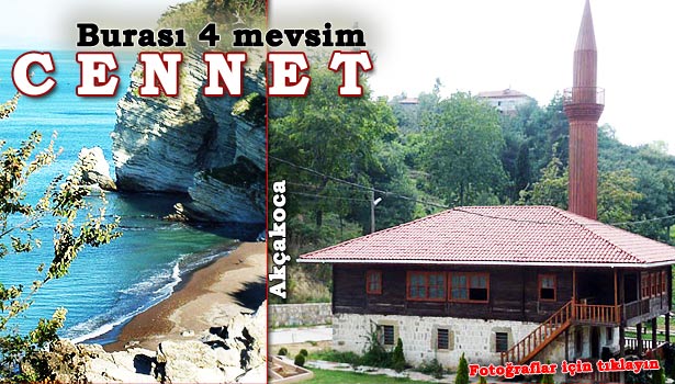 AKÇAKOCA'DA DÖRT MEVSİM TURİZM