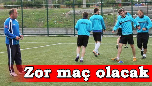 ÇAYCUMASPOR ALAPLI MAÇINA HAZIRLANIYOR