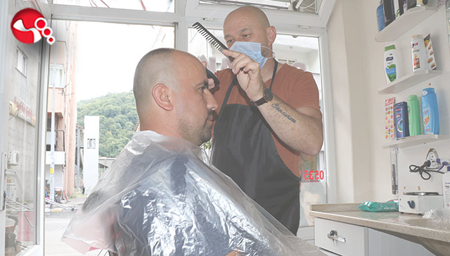 Koronavirüs bu kez bir beldeyi sevindirdi