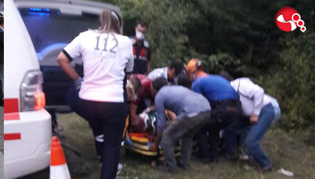 Dere yatağına düştü