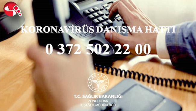 Koronavirüs Danışma Hattı Kuruldu