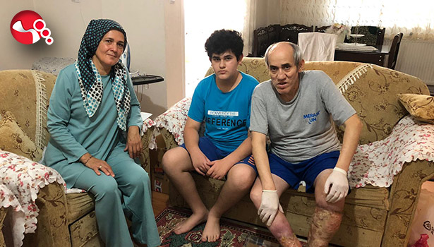 Bir an önce iyileşip aileme bakmak istiyorum...