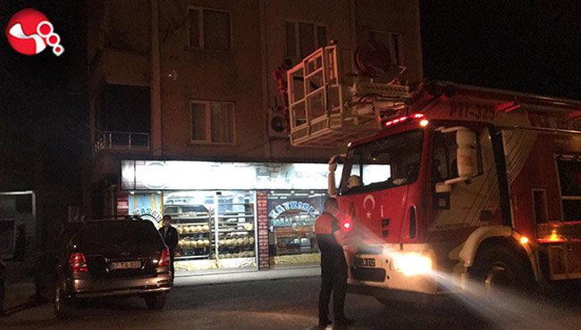 Ekmek Fırınının bacası tutuştu!..