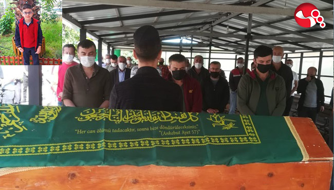 Minik Furkan sonsuzluğa uğurlandı