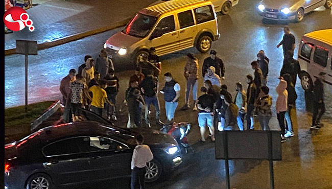 Otomobil yayaya çarptı…