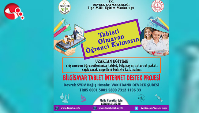 Devrek'te Bağış Kampanyası