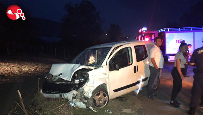 Ters yöne girdi, kaza yaptı...Yaralılar