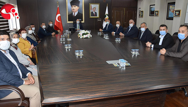 Ak Parti’den Vali Tutulmaz’a ziyaret...