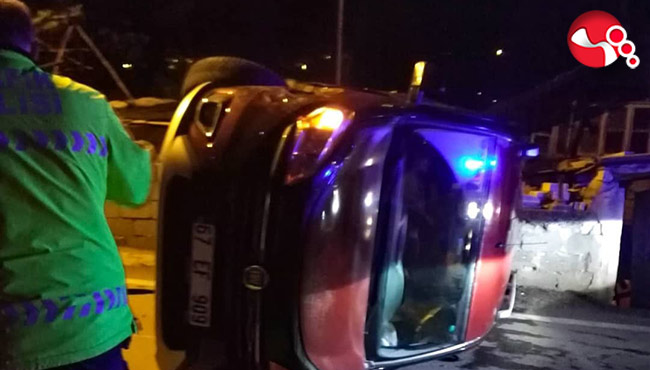 Köpeğe çarpmamak için...