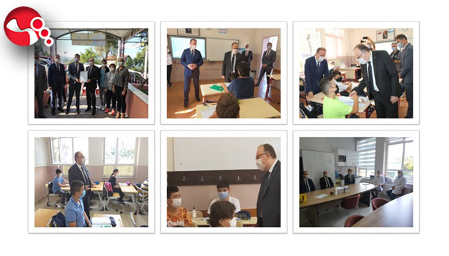 Vali Tutulmaz, öğrencilerle buluştu…