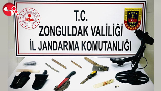 İzinsiz Kazı Operasyonu... 2 gözaltı!