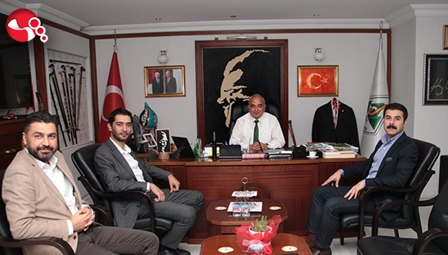 Başkan Bozkurt’a Danışmanlardan ziyaret
