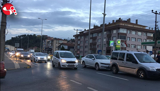 Trafik kilitlendi...