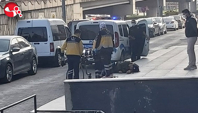 Bir anda yere yığıldı!...