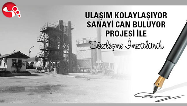 Destek Sözleşmesi imzalandı...