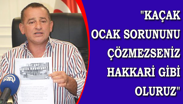 MADEN OCAKLARINA TEPKİ GÖSTERDİ