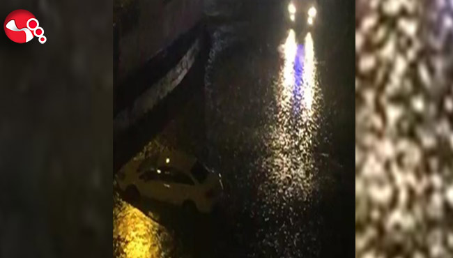 Sağanak yağış ve fırtına etkili oldu