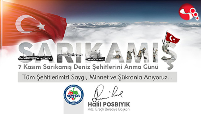 Sarıkamış Deniz Şehitlerini anacağız...