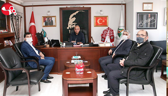 Başkan Bozkurt’u ziyaret ettiler