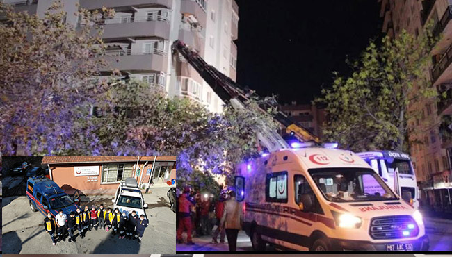 İzmir Depreminde görev alan sağlıkçılar o anları anlattı