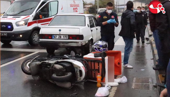 Anne ve kızına yol vermek istedi... Yaralılar...