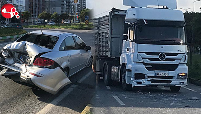 Kırmızı ışıkta bekliyordu!..