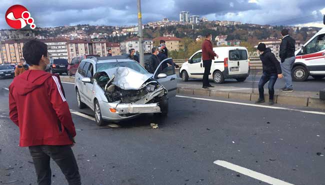 Biri takla attı, diğeri hurdaya döndü...