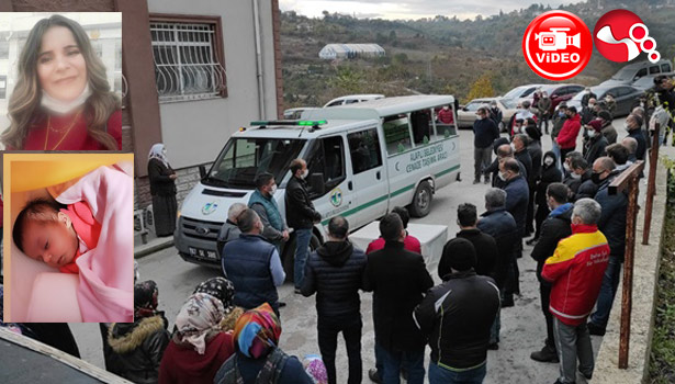 Ablası ve bebeği aynı kaderi paylaştı!..